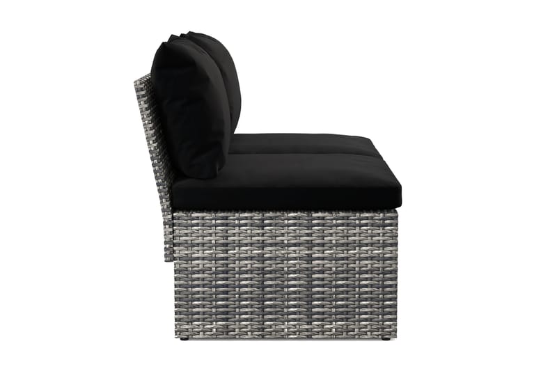 Bahamas Balkongsoffa med Pallar - Puutarhakalusteet - Terassiryhmät - Sohvaryhmät ulos