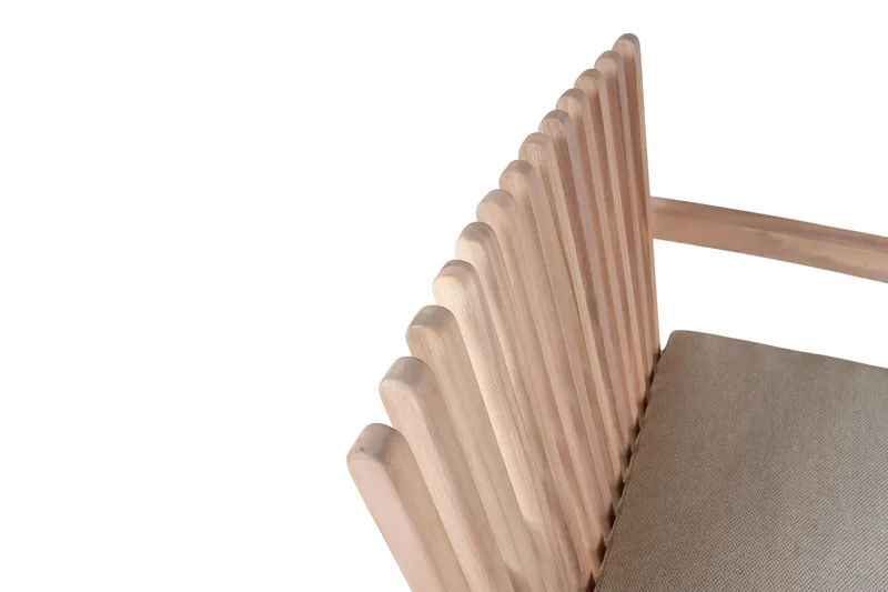 Elkest lounge-ryhmä ulkokäyttöön - Beige - Puutarhakalusteet - Terassiryhmät - Oleskeluryhmät