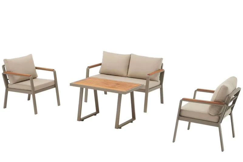 Estra Lounge-ryhmä ulkokäyttöön, Beige