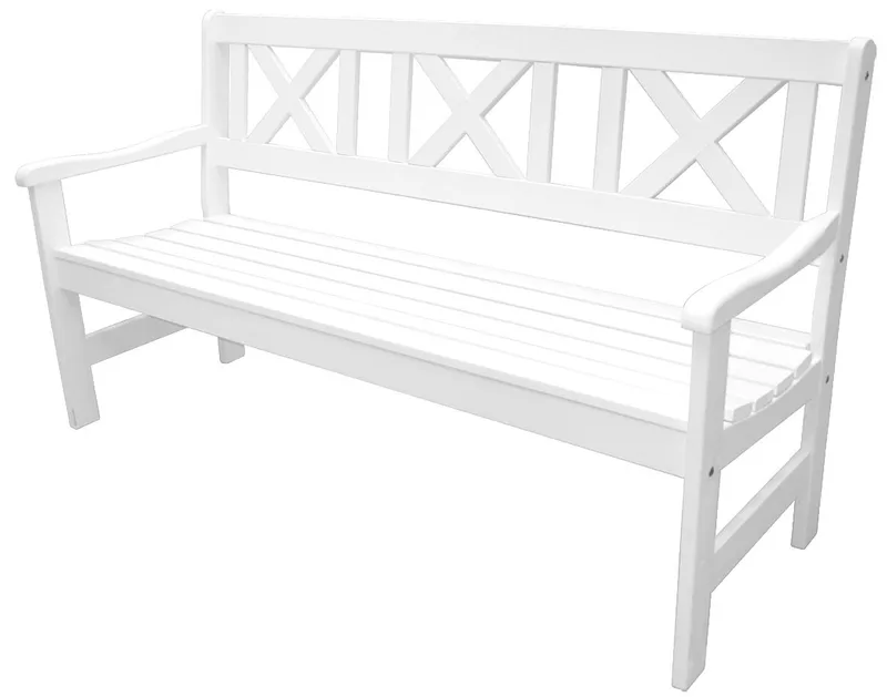 Europe Ulkosohva 3-istuttava, Valkoinen