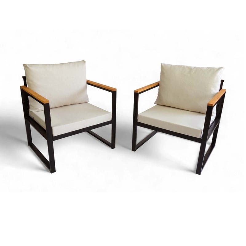 Feylan 2-istuttava Sohvaryhmä Ulkokäyttöön, Beige