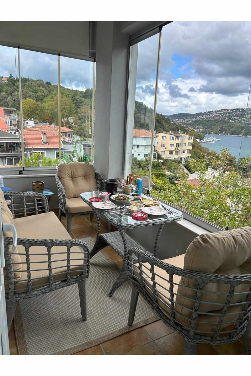 Garden Lounge Set Atelier Del Sofa Beige harmaa - Puutarhakalusteet - Terassiryhmät - Sohvaryhmät ulos