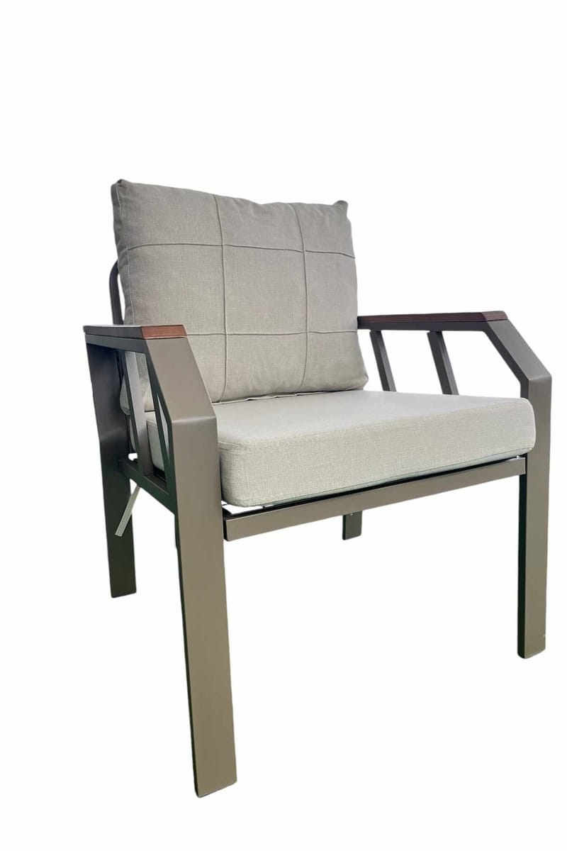 Garden Lounge Set Atelier Del Sofa Beige - Puutarhakalusteet - Terassiryhmät - Sohvaryhmät ulos