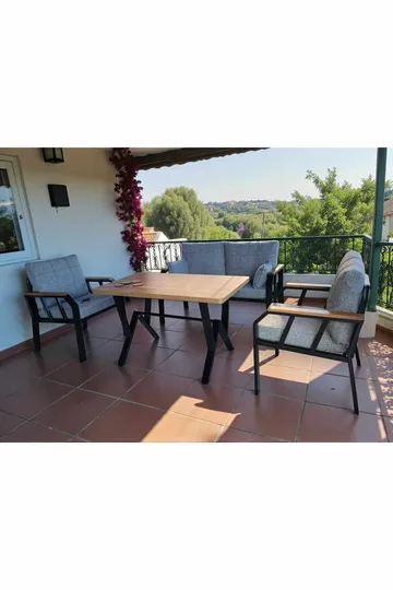 Garden Lounge Set Atelier Del Sofa Harmaa