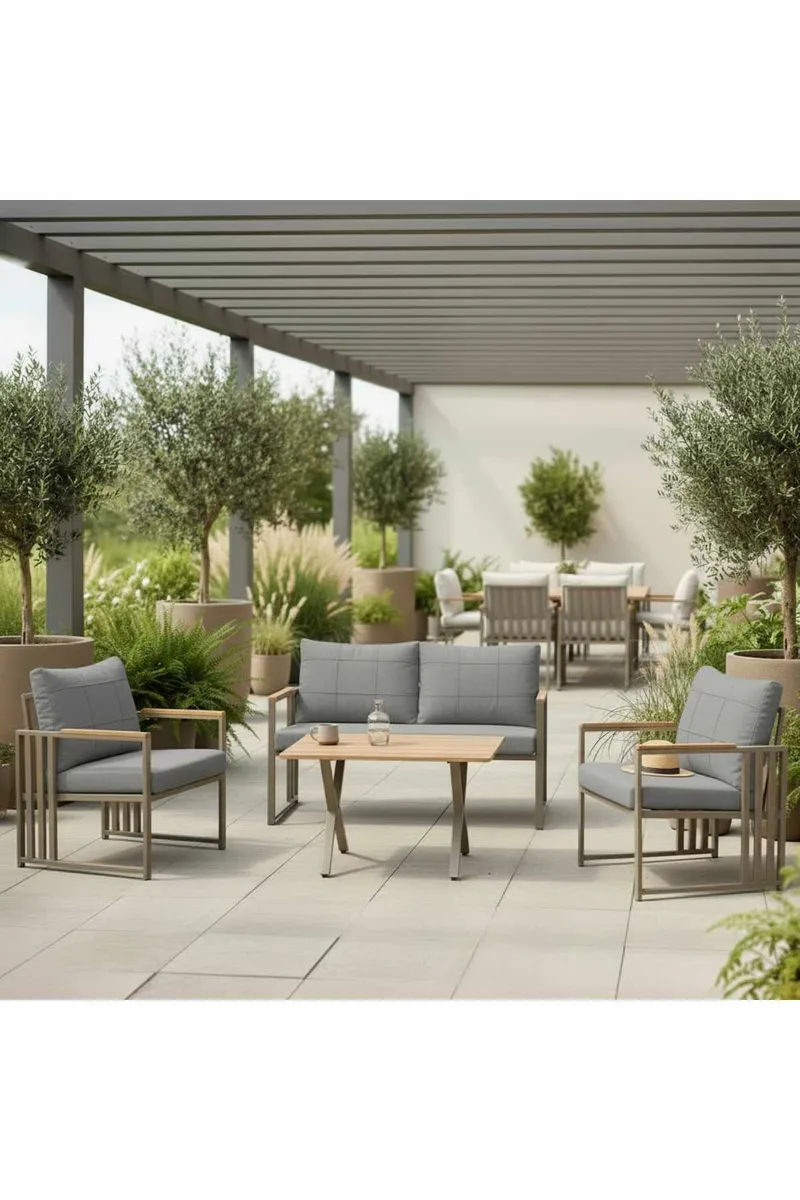 Garden Lounge Set Atelier Del Sofa Harmaa, undefined