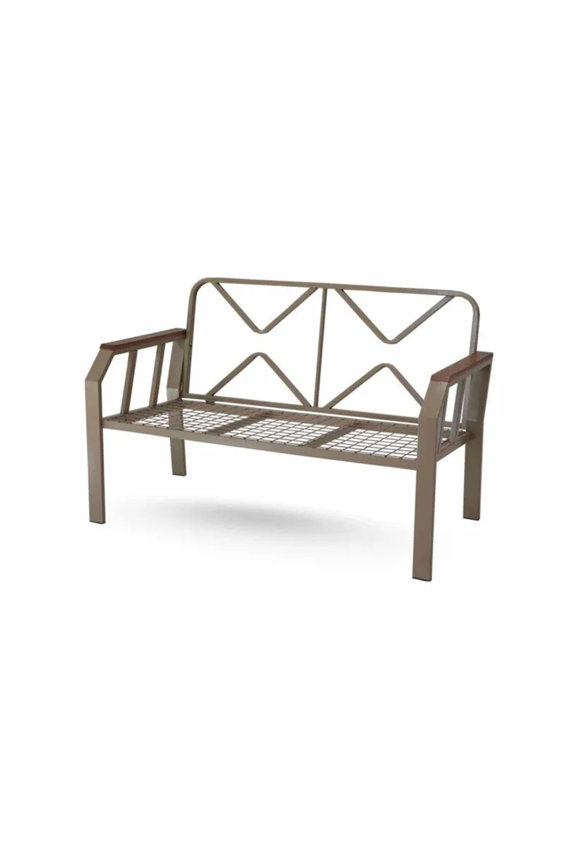 Garden Lounge Set Atelier Del Sofa Harmaa - Puutarhakalusteet - Terassiryhmät - Sohvaryhmät ulos