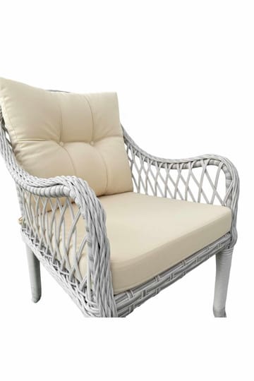 Garden Lounge Set Atelier Del Sofa Hisar 3+1+1 (170 x 78 x 56 cm) Beige - Puutarhakalusteet - Terassiryhmät - Sohvaryhmät ulos