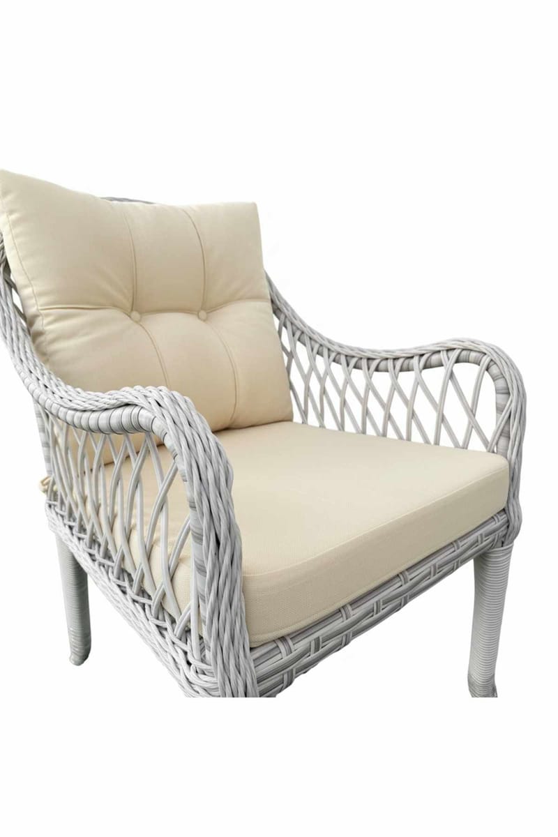 Garden Lounge Set Atelier Del Sofa Hisar 3+1+1 (170 x 78 x 56 cm) Beige - Puutarhakalusteet - Terassiryhmät - Sohvaryhmät ulos