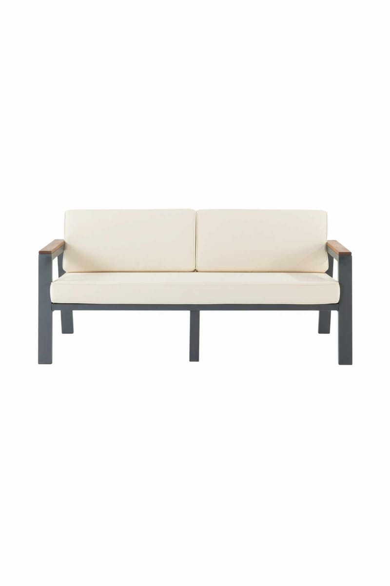 Garden Lounge Set Atelier Del Sofa Leo 3+1+1+2 (170 x 78 x 63 cm) Beige - Puutarhakalusteet - Terassiryhmät - Sohvaryhmät ulos