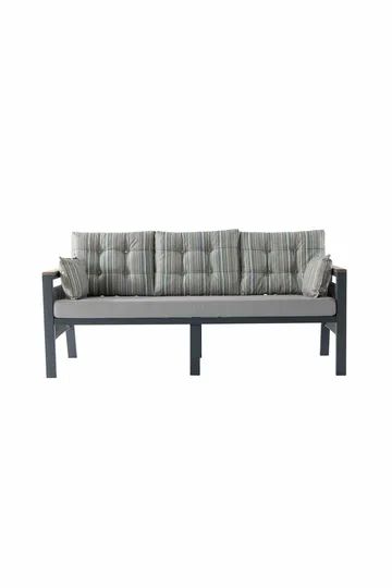 Garden Lounge Set Atelier Del Sofa Lilyum 3+1+1+2 (170 x 78 x 60 cm) Monivärinen - Puutarhakalusteet - Terassiryhmät - Sohvaryhmät ulos