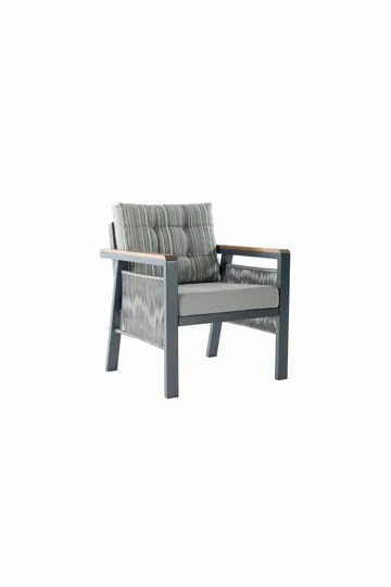 Garden Lounge Set Atelier Del Sofa Lilyum 3+1+1+2 (170 x 78 x 60 cm) Monivärinen - Puutarhakalusteet - Terassiryhmät - Sohvaryhmät ulos