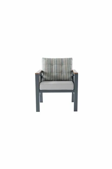 Garden Lounge Set Atelier Del Sofa Lilyum 3+1+1+2 (170 x 78 x 60 cm) Monivärinen - Puutarhakalusteet - Terassiryhmät - Sohvaryhmät ulos