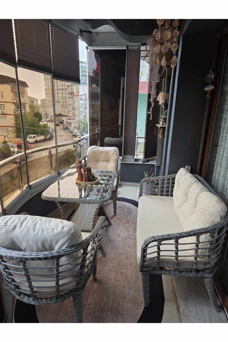 Garden Lounge Set Atelier Del Sofa minkki - Puutarhakalusteet - Terassiryhmät - Sohvaryhmät ulos