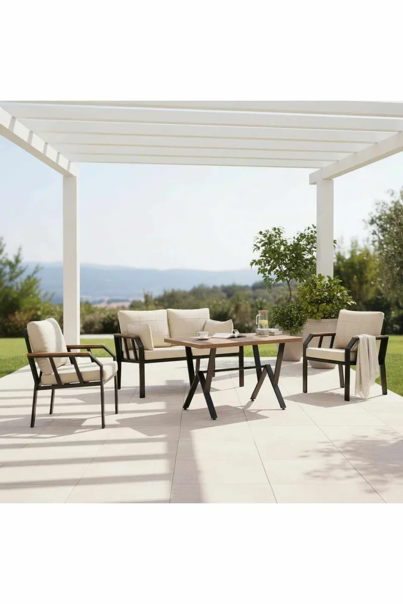 Garden Lounge Set Atelier Del Sofa minkki, undefined