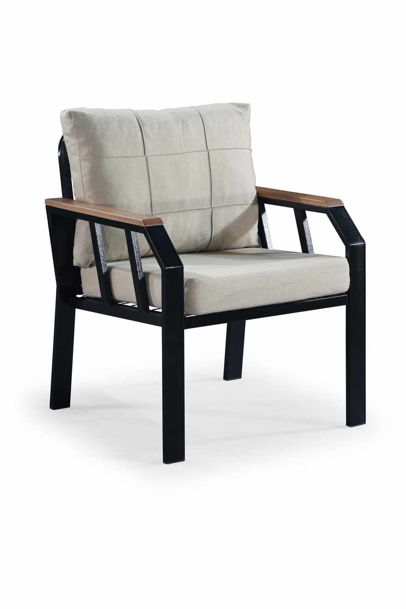Garden Lounge Set Atelier Del Sofa minkki - Puutarhakalusteet - Terassiryhmät - Sohvaryhmät ulos