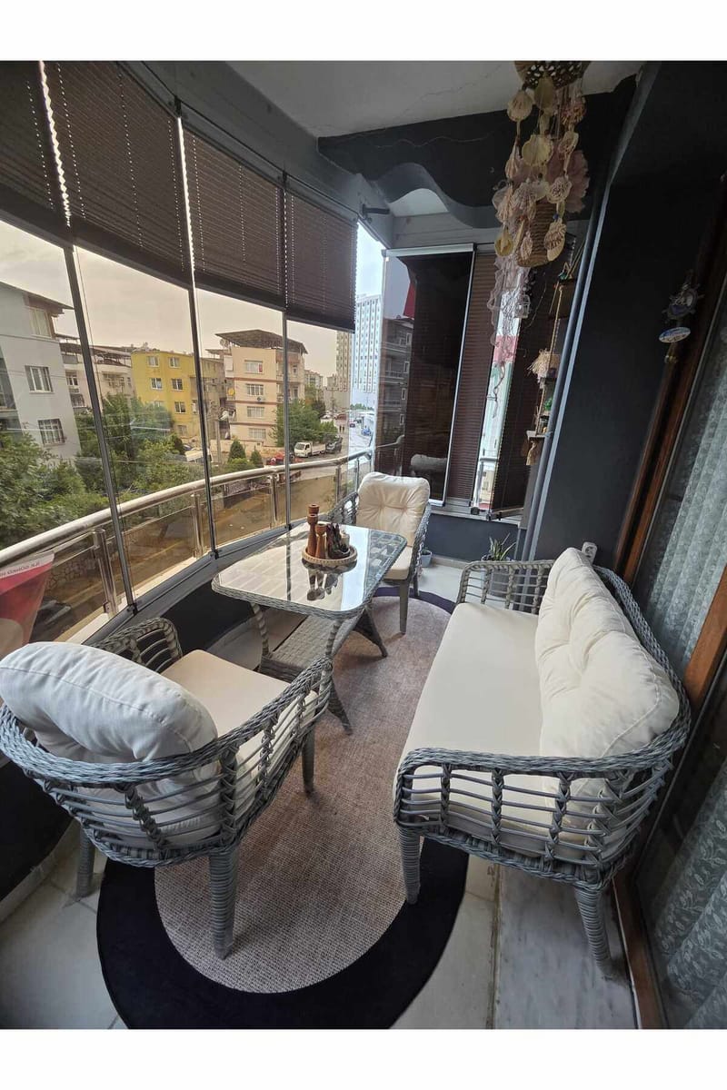 Garden Lounge Set Atelier Del Sofa minkki - Puutarhakalusteet - Terassiryhmät - Sohvaryhmät ulos