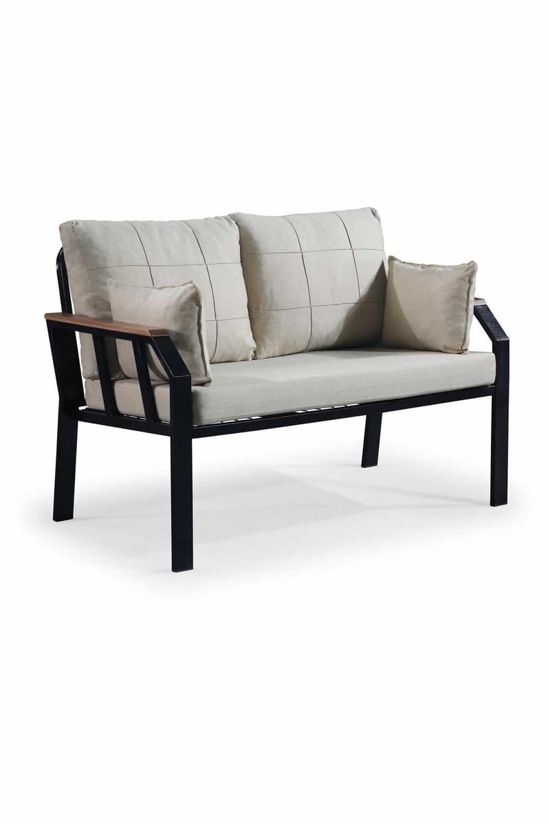 Garden Lounge Set Atelier Del Sofa minkki - Puutarhakalusteet - Terassiryhmät - Sohvaryhmät ulos