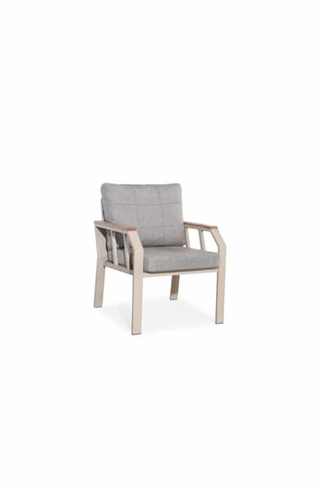 Garden Lounge Set Atelier Del Sofa Nergiz 3+1+1 (200 x 78 x 58 cm) Maidonruskea - Puutarhakalusteet - Terassiryhmät - Sohvaryhmät ulos