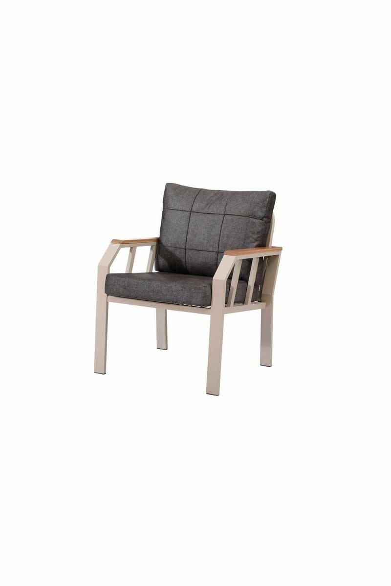 Garden Lounge Set Atelier Del Sofa Nergiz 3+1+1 (200 x 78 x 58 cm) Ruskea - Puutarhakalusteet - Terassiryhmät - Sohvaryhmät ulos