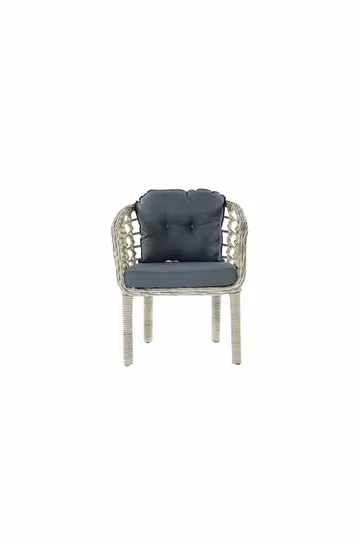 Garden Lounge Set Atelier Del Sofa Tummanharmaa - Tummanharmaa - Puutarhakalusteet - Terassiryhmät - Sohvaryhmät ulos