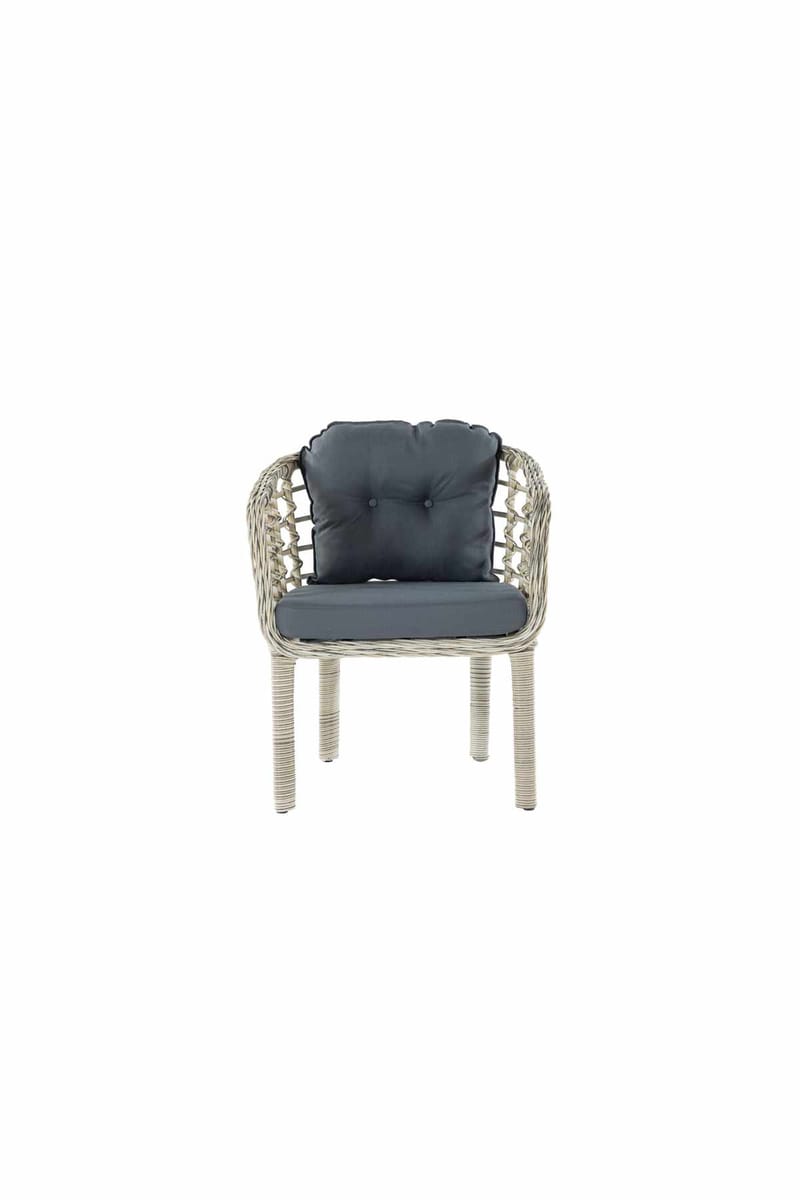 Garden Lounge Set Atelier Del Sofa Tummanharmaa - Tummanharmaa - Puutarhakalusteet - Terassiryhmät - Sohvaryhmät ulos