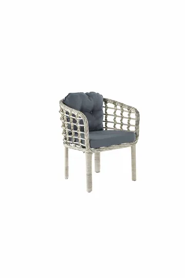 Garden Lounge Set Atelier Del Sofa Tummanharmaa - Tummanharmaa - Puutarhakalusteet - Terassiryhmät - Sohvaryhmät ulos