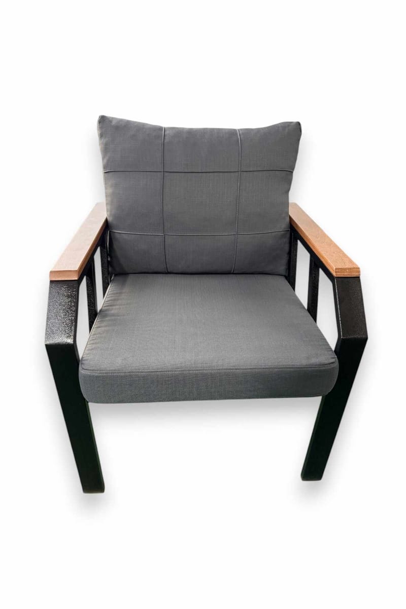 Garden Lounge Set Atelier Del Sofa Tummansininen - Puutarhakalusteet - Terassiryhmät - Sohvaryhmät ulos