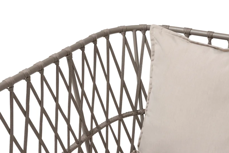 Hillerstorp Jet Set loungesohva 3-istuttava - Beige - Puutarhakalusteet - Terassiryhmät - Terassisohvat