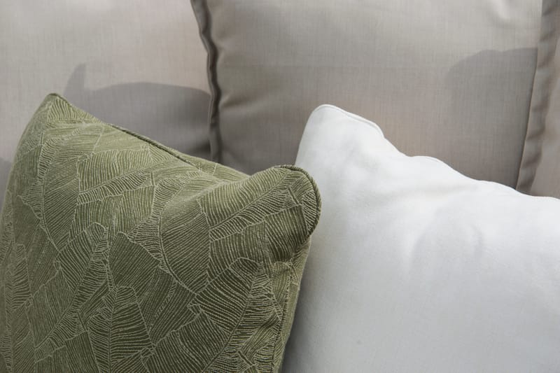 Hillerstorp Jet Set loungesohva 3-istuttava - Beige - Puutarhakalusteet - Terassiryhmät - Terassisohvat