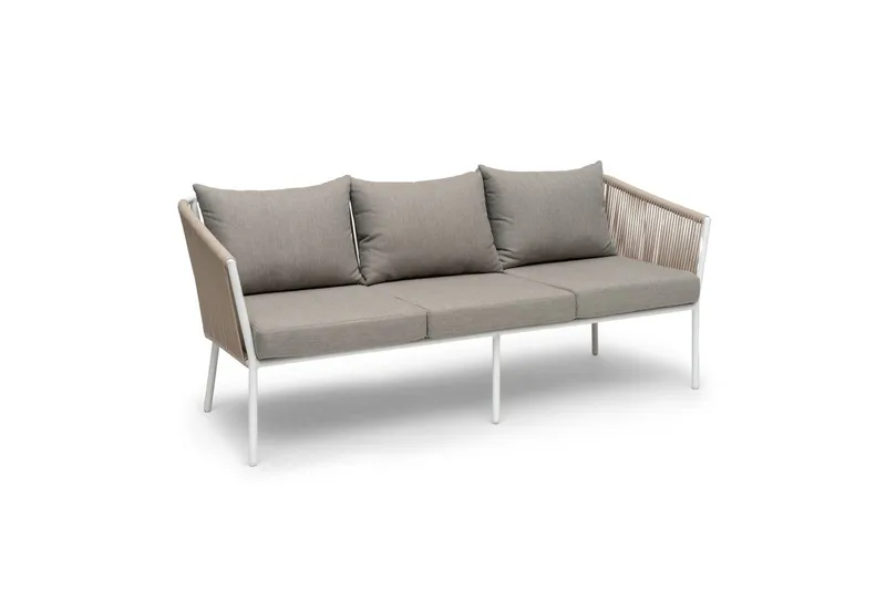 Hillerstorp Lersund ulkosohva valkoinen/beige, Valkoinen/Beige