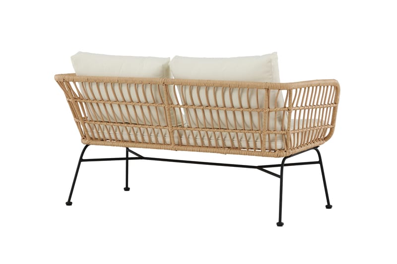 Isola Ulkosohva - Luonnonväri - Puutarhakalusteet - Terassiryhmät - Terassisohvat