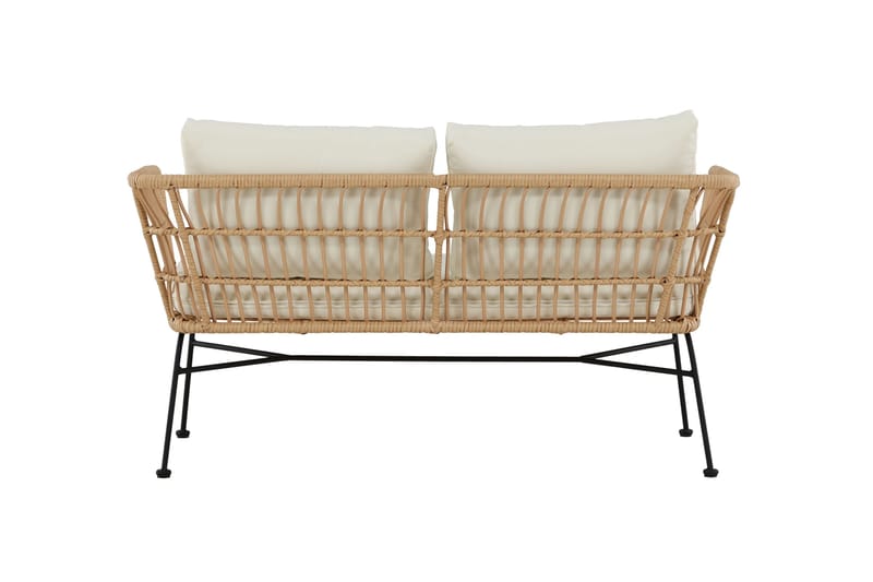 Isola Ulkosohva - Luonnonväri - Puutarhakalusteet - Terassiryhmät - Terassisohvat