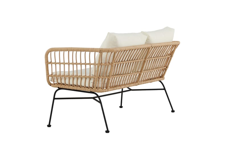 Isola Ulkosohva - Luonnonväri - Puutarhakalusteet - Terassiryhmät - Terassisohvat