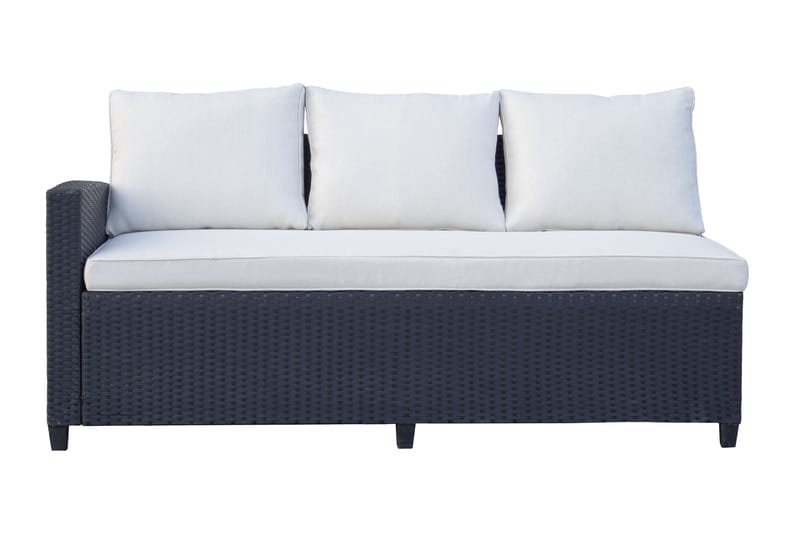 James Light Säilytystilalla - Musta - Puutarhakalusteet - Terassiryhmät - Sohvaryhmät ulos