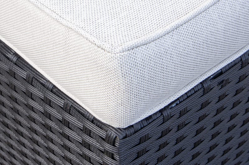 James Light Säilytystilalla - Musta - Puutarhakalusteet - Terassiryhmät - Sohvaryhmät ulos