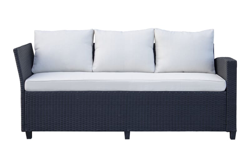 James Light Säilytystilalla - Musta - Puutarhakalusteet - Terassiryhmät - Sohvaryhmät ulos