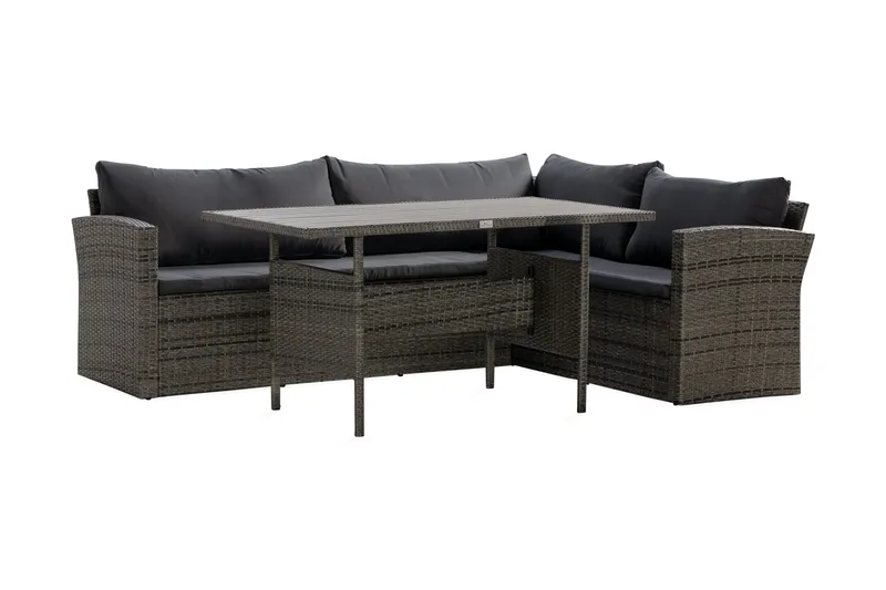 James Light Sohvaryhmä 5-istuttava - Harmaa - Puutarhakalusteet - Terassiryhmät - Sohvaryhmät ulos