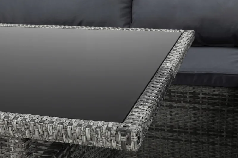 James Light Sohvaryhmä 5-istuttava - Harmaa - Puutarhakalusteet - Terassiryhmät - Sohvaryhmät ulos