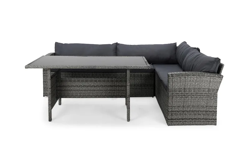 James Light Sohvaryhmä 5-istuttava - Harmaa - Puutarhakalusteet - Terassiryhmät - Sohvaryhmät ulos