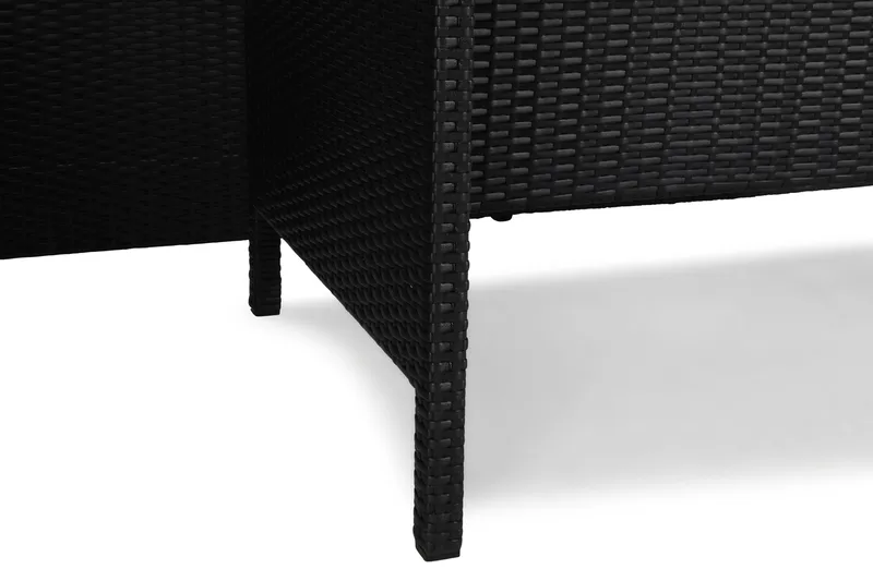 James Light Sohvaryhmä 5-istuttava - Musta - Puutarhakalusteet - Terassiryhmät - Sohvaryhmät ulos