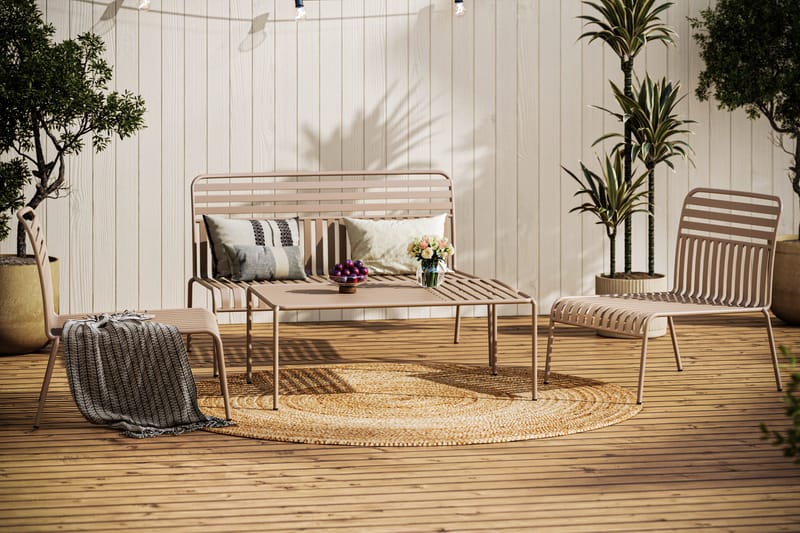 Jarva Sohvaryhmä - Ruskeanharmaa - Puutarhakalusteet - Terassiryhmät - Sohvaryhmät ulos