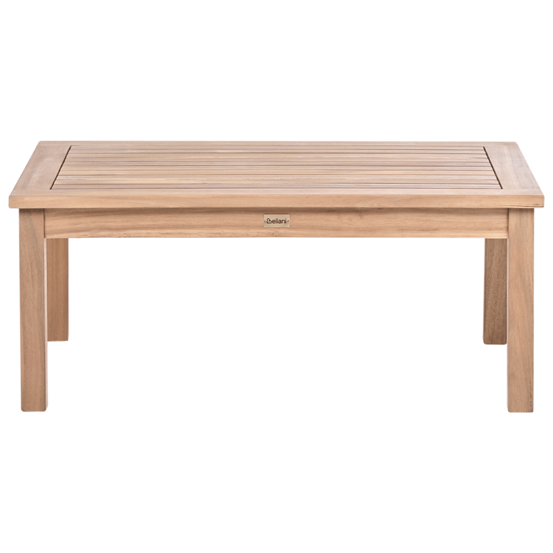 Kulmasohva ulos pöydällä 3-istuttava Arabba vasenkätinen akaasiapuu - Ruskea/Harmaa - Puutarhakalusteet - Terassiryhmät - Sohvaryhmät ulos