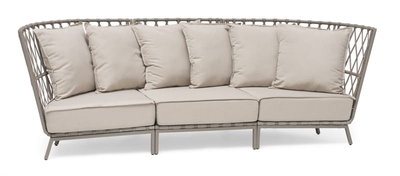 Lounge-sohva Hillerstorp Jet Set 3-istuttava, Beige