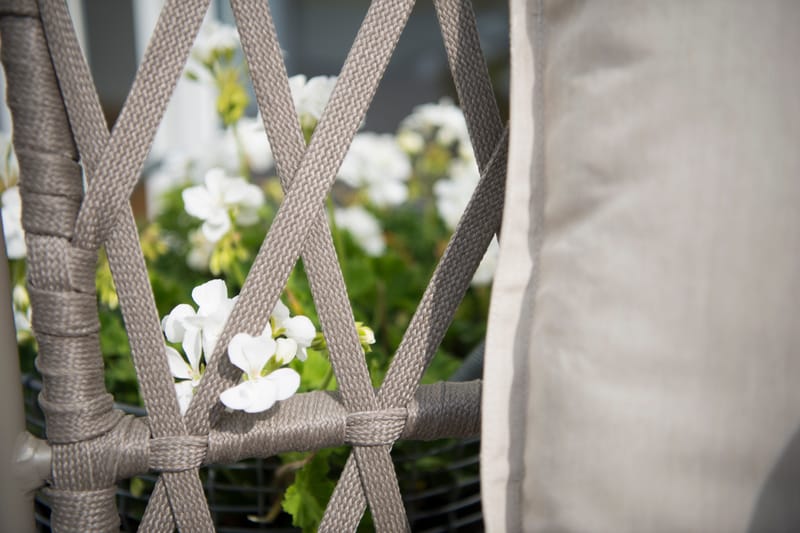 Lounge-sohva Hillerstorp Jet Set 3-istuttava - Beige - Puutarhakalusteet - Terassiryhmät - Terassisohvat