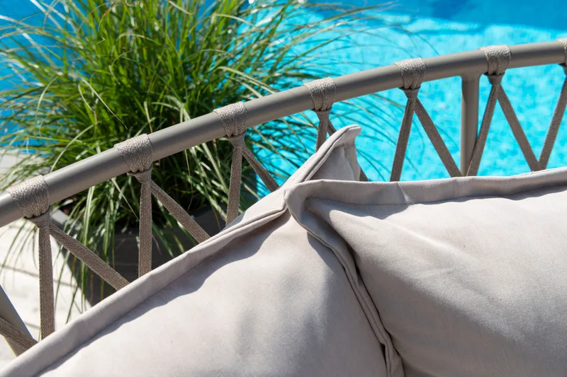 Lounge-sohva Hillerstorp Jet Set kulma - Beige - Puutarhakalusteet - Terassiryhmät - Terassisohvat