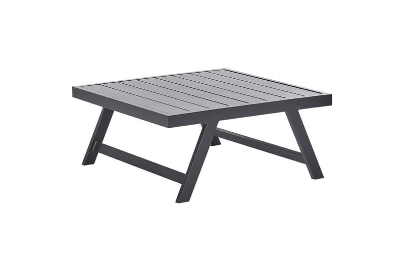 Loungegrupp Beliani Coccorino Grey||Black - Puutarhakalusteet - Terassiryhmät - Sohvaryhmät ulos