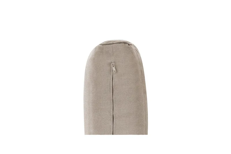 Loungegrupp Beliani Timor Ljus trä/beige, Ja, Högervänd Dark wood||Beige||Grey Right-faced - Puutarhakalusteet - Terassiryhmät - Sohvaryhmät ulos