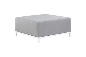 Loungegrupp med bord Beliani Rovigo Grey||White - Puutarhakalusteet - Terassiryhmät - Sohvaryhmät ulos