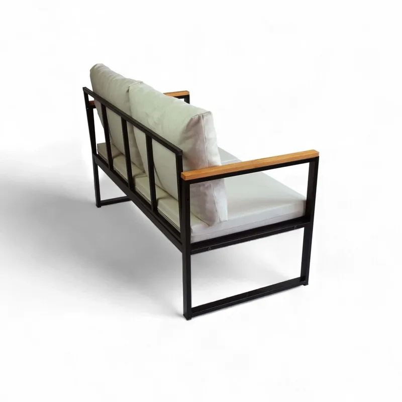 Luvin 4-istuttava Sohvaryhmä Ulkokäyttöön - Beige - Puutarhakalusteet - Terassiryhmät - Sohvaryhmät ulos