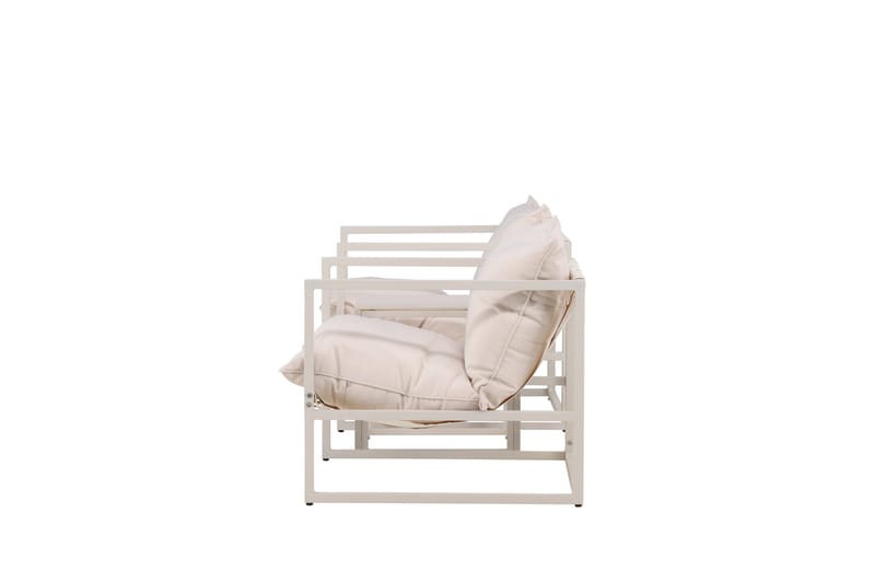 Messina Sohvaryhmä Ulkokäyttöön 2-istuttava - Beige - Puutarhakalusteet - Terassiryhmät - Oleskeluryhmät